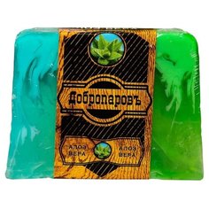 Мыло кусковое Добропаровъ с алоэ-вера, 100 г