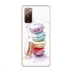 Силиконовый чехол "Пирамидка макарони 2" на Samsung Galaxy S20 FE / Самсунг Галакси S20 FE Case Place