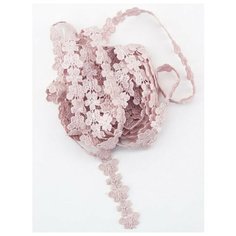 Кружево гипюр 18 мм3,2 метра), TBY.26416, IDEAL, 002 пепельная роза