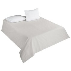 Простыня гл. кр сатин серый 200х220 Guten Morgen