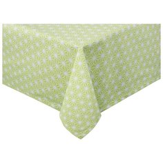 Скатерть «Абстракция зеленая» рогожка наб. 140х180 см Guten Morgen