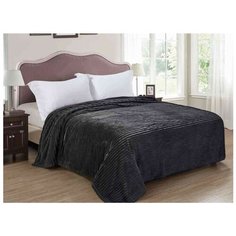 Покрывало Guten Morgen Черничные ночи, 200 х 220 см, синий