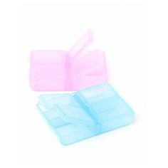 Контейнеры секционные прямоугольные 2шт T-34, Гамма, розовый, голубой Gamma