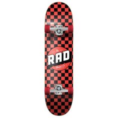 Детский скейтборд RAD Checkers 7,75 ", 31x7.75, black/red