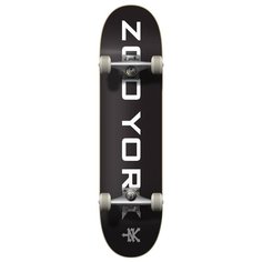 Скейтборд Zoo York Logo Block 8", 32x8, black