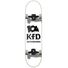 Скейтборд KFD Thrasher stacked progressive 7.75", 31.7x7.75, white