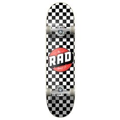 Детский скейтборд RAD Checkers 7.5", 31x7.5, black/white