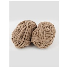 Пряжа "DOLLY" 100г, 40м (2 мотка), Adelia, №22 св.коричневый