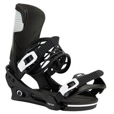 Крепления для сноуборда BURTON Mission, M, black/white wing