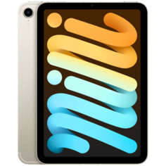 Планшет Apple iPad mini (2021) RU, 64 ГБ, Wi-Fi + Cellular, сияющая звезда