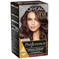 LOreal Paris Preference стойкая краска для волос, 6.21 Риволи