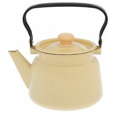 Чайник 2,3 л б/деколи(палевый) эм. крышка 2188326 Сибирские товары