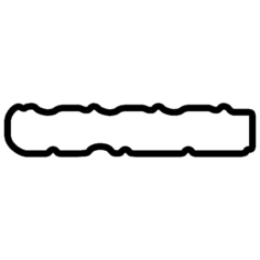 Прокладка клапанной крышки CORTECO 023280P