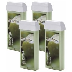 Набор Воск ITALWAX в картридже Олива 100 мл. x 4 шт.