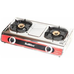 Двухконфорочная газовая плита NaMilux DL1764PS