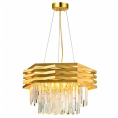 Подвесная люстра хрустальная SPEAR 76013/12C GOLD Natali Kovaltseva