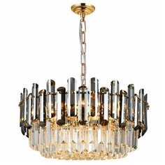 Подвесная люстра хрустальная NUBIAN 81438/8C GOLD PLATED Natali Kovaltseva