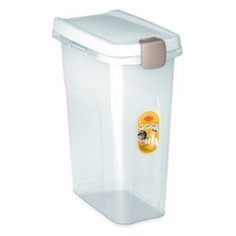 ST.Контейнер для сухого корма Pet Food 15л 33x22x41см прозрачный 16216 Stefanplast