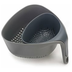 Дуршлаг Nest серый Joseph Joseph