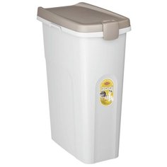 [92778] ST.Контейнер для сухого корма Pet Food 25л 39x51см белый 16162 Stefanplast