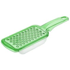 Терка для овощей и фруктов с контейнером, для детского питания, салатовый Casalinghi