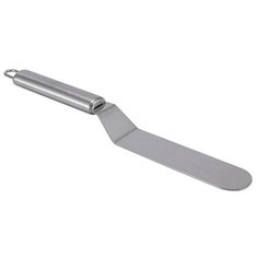 Лопатка кондитерская изогнутая, палетка, шпатель для торта с металлической ручкой, 27 см. Casalinghi