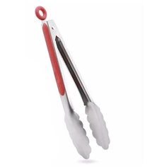 Кухонные щипцы с фиксатором, длина 23 см, красный Casalinghi