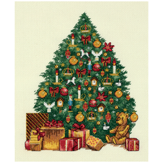 PANNA Набор для вышивания Викторианская елка 20 x 25 см (PR-7257)