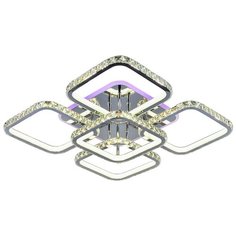 Светодиодная люстра 8010/4+1 CHR 320W+8W RGB Profit Light