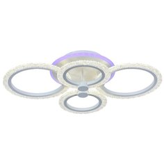 Светодиодная люстра 8003/4 WHT 76W+8W RGB Profit Light