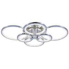 Светодиодная люстра 8002/6 CHR 168W+8W RGB Profit Light