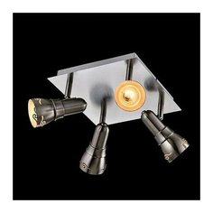 Люстра потолочная Eurosvet 20022/4 сатин-никель Лира