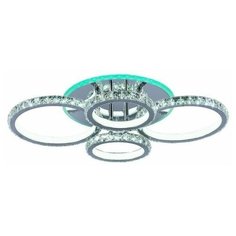 Светодиодная люстра 8052/2+2 CHR 176W+8W RGB Profit Light