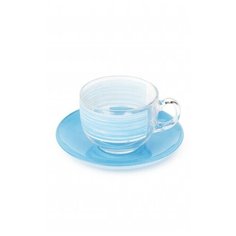 Чайный набор брашмания лайт БЛЮ 12 предметов 220мл Luminarc