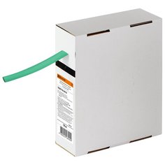 Термоусаживаемая трубка ТУТнг 8/4 зеленая в коробке (10 м/упак) TDM