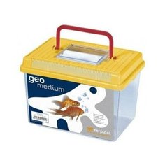 Переноска- террариум для рыб и грызунов, GEO Medium 2,5л с крышкой, (пластик) Ferplast 112 Вака