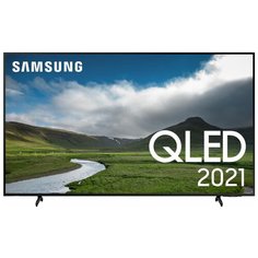 Телевизор QLED Samsung 50" QE50Q60AAUXRU Q черный/Ultra HD/60Hz/DVB- T2/DVB- C/DVB- S2/USB/WiFi/Smart TV (RUS)