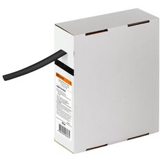 Термоусаживаемая трубка ТУТнг 8/4 черная в коробке (10 м/упак) TDM