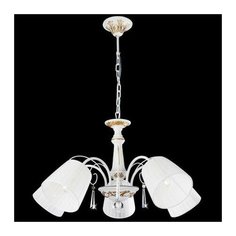 Люстра с абажурами Eurosvet 29849/5 белый