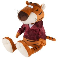 Maxitoys Luxury Тигр Костян в Кожаной Куртке 25 см