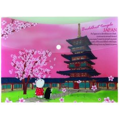 Папка-конверт Comix Traveling around the World "Япония", A4