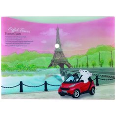 Папка-конверт Comix Traveling around the World "Франция", A4