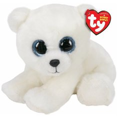Мягкая игрушка Полярный мишка 15 см TY