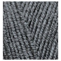 Пряжа для вязания Ализе Sekerim Bebe (100% акрил) 5х100г/350м цв.197 угольно-серый Alize