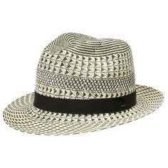 Шляпа BAILEY арт. 63274BH ARSUN (белый / черный), размер 54