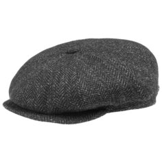 Кепка BAILEY арт. 25212 GALVIN HERRINGBONE (черный), размер 61