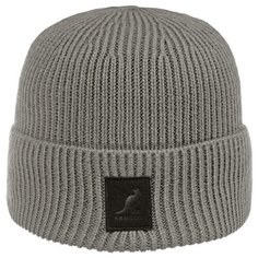 Шапка KANGOL арт. K3020ST Patch Beanie (серый), размер UNI
