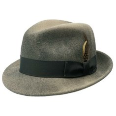 Шляпа BAILEY арт. 7001 TINO (бежевый / черный), размер 59