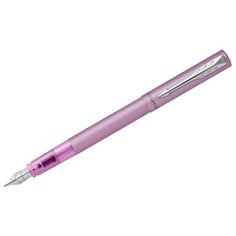 Ручка перьевая Parker "Vector XL Lilac" синяя, 0,8мм, в подарочной упаковке.
