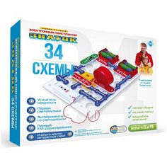 Знаток Электронный конструктор "34 схемы